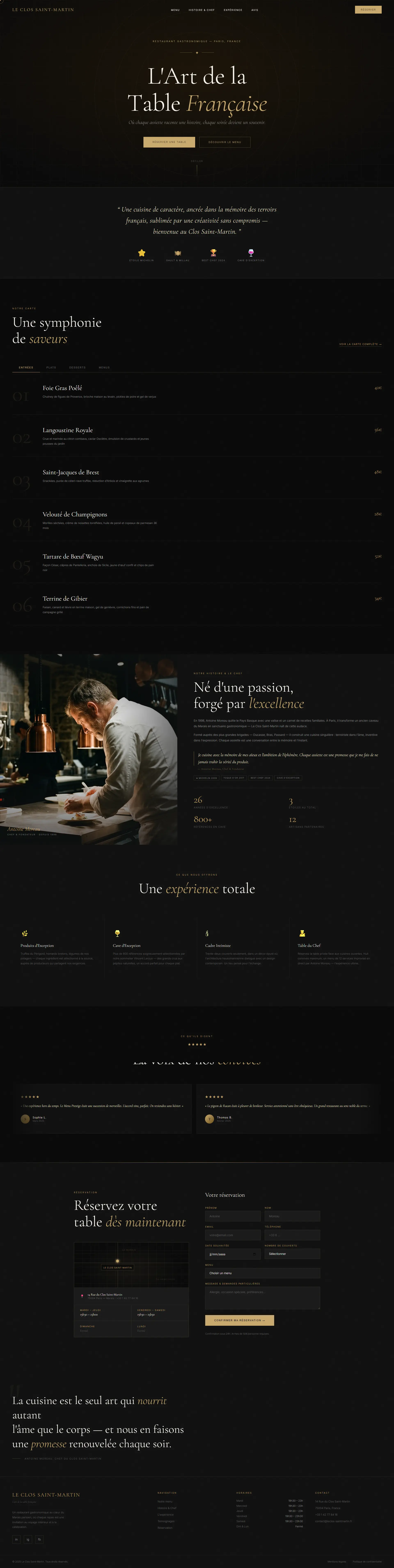 Aperçu site web premium créé par Amodjo Le Havre